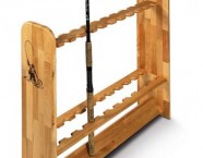 Die oltech-Rutenständer sind nicht nur praktisch, sie sehen auch gut aus.