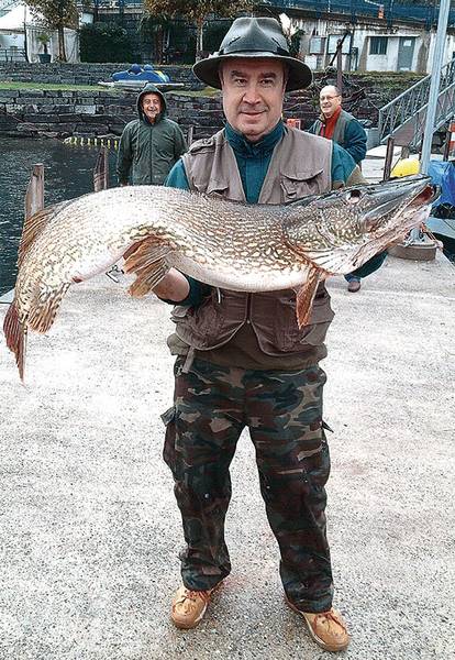 Ein «beinahe» Hecht-Allzeitrekord aus dem Tessin.