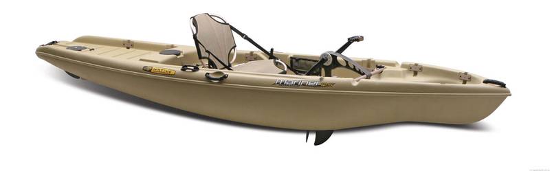 Native Watercraft Mariner:Dank Pedalantrieb wird mit diesem ausgereiften Fischer-Kajak auch das Schleppen ein interessantes Thema.