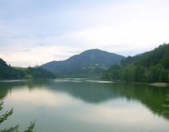 Der Wiestal-Stausee. Ideal für Salmoniden-Fischer. Aber auch Hecht und Zander sind gut vertreten.