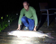 Greyerzersee-Hecht, 134 cm, 36,4 Pfund