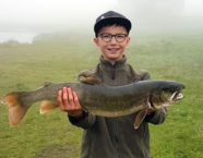 Melchsee-Namaycush, 74 cm, 56 Pfund