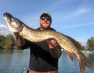 Zihlkanal-Hecht, 101 cm, 11 Pfund