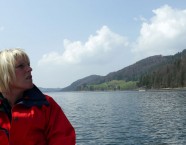 Bettina Huber, Ihre Gastgeberin.