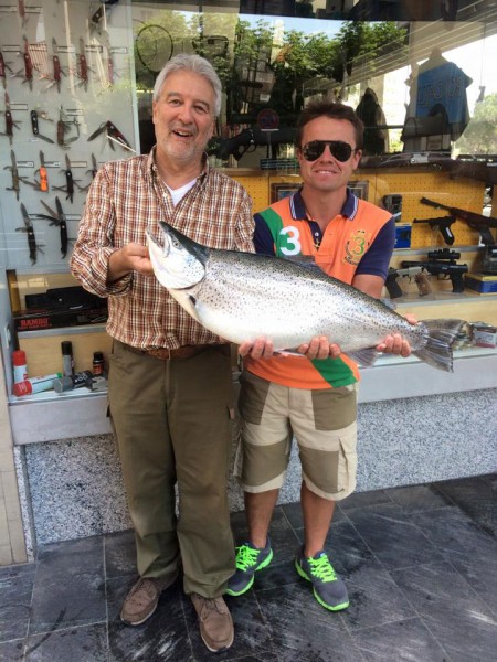 Lago Maggiore-Seeforelle, 79 cm, 17,7 Pfund