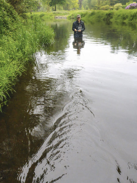 Kunstköder erzeugen Druckwellen. Diese werden von Raubfischen über die Seitenlinie wahrgenommen und der Köder wird attackiert.